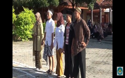 Upacara Hardiknas dilanjut senam kampung pesilat di SMAN Pilangkenceng