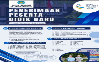 PENERIMAAN PESERTA DIDIK BARU (PPDB) SMAN PILANGKENCENG TAHUN 2024