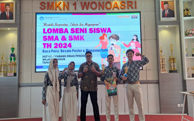 SISWA SMAN PILANGKENCENG BERHASIL MERAIH JUARA DALAM LOMBA SENI ULANG TAHUN CABANG DINAS MADIUN NGAWI