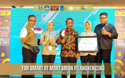 PRESTASI: SMAN PILANGKENCENG MERAIH TERBAIK 1 DALAM DEMO DAY ITS DIGITAL SKILL PROGRAMME KATEGORI TEKNOLOGI IOT 2024